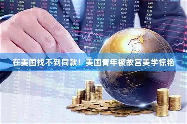 在美国找不到同款！美国青年被故宫美学惊艳